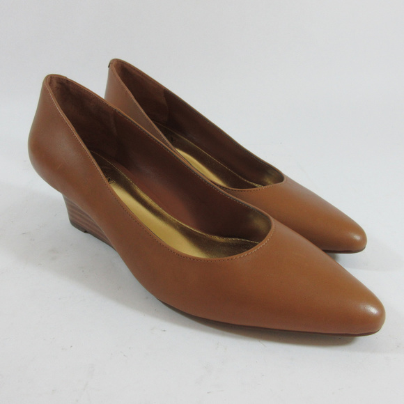 Ralph Lauren Shoes - Lauren Ralph Lauren Haidee Pointed Toe Wedge Pumps
